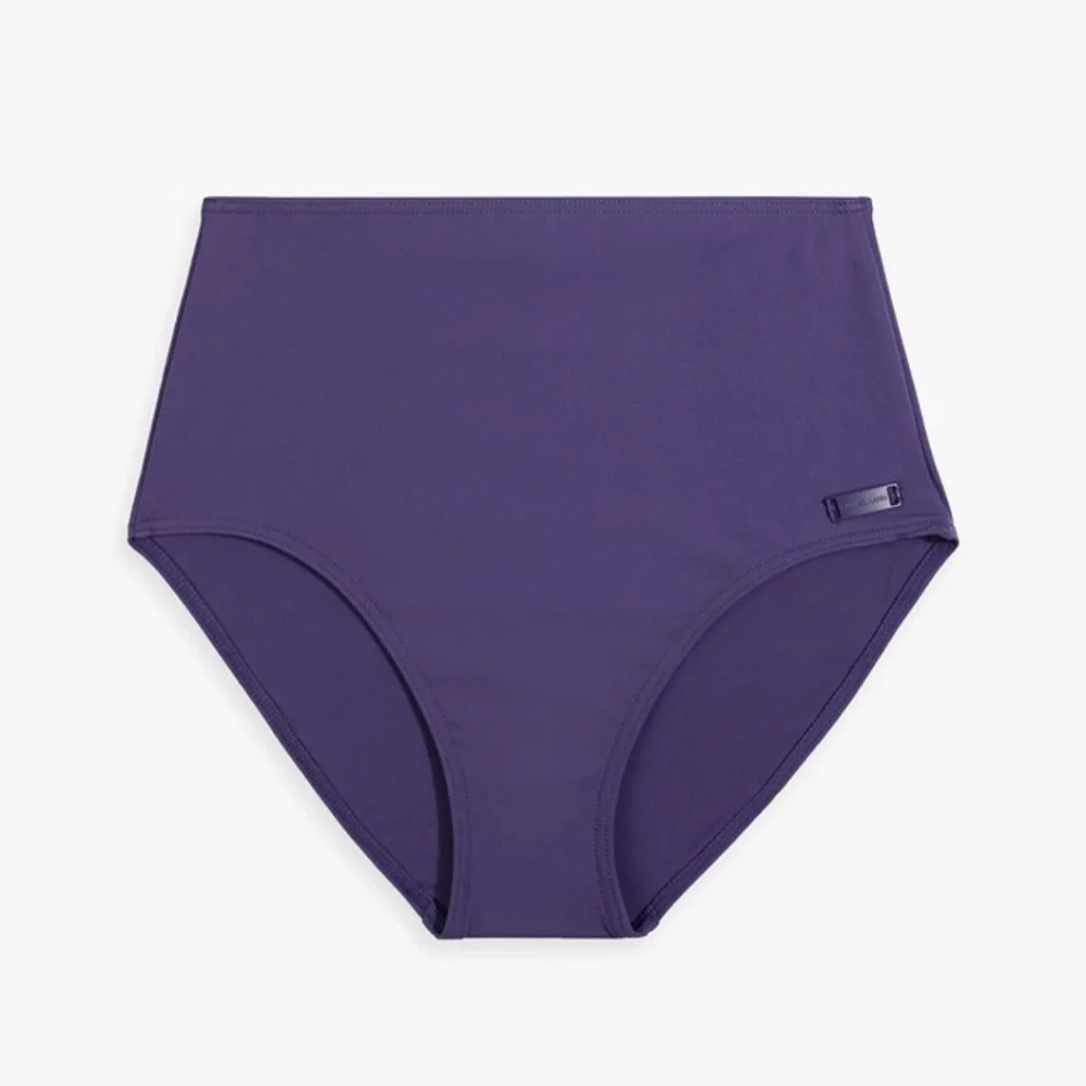 NWT Zimmermann Separates Sculpt High Waist Pant Bikini‎ Bottoms Navy 6 - Picture 2 of 5